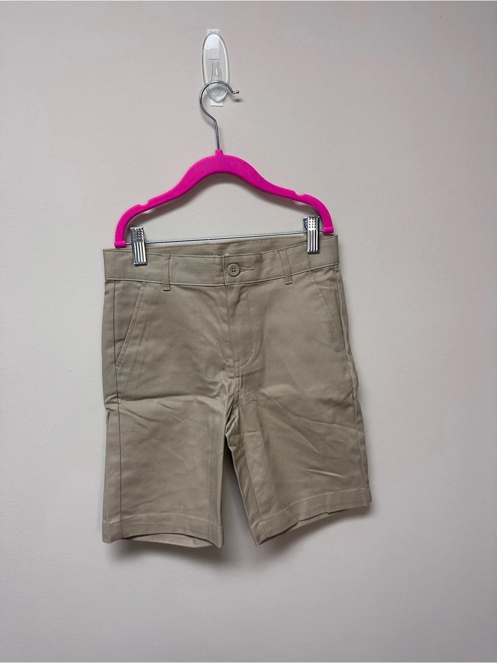 2 Pairs of Boys Khaki Shorts